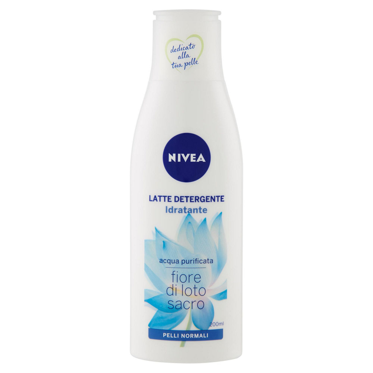 Latte detergente idratante fiore di loto sacro 200 ml