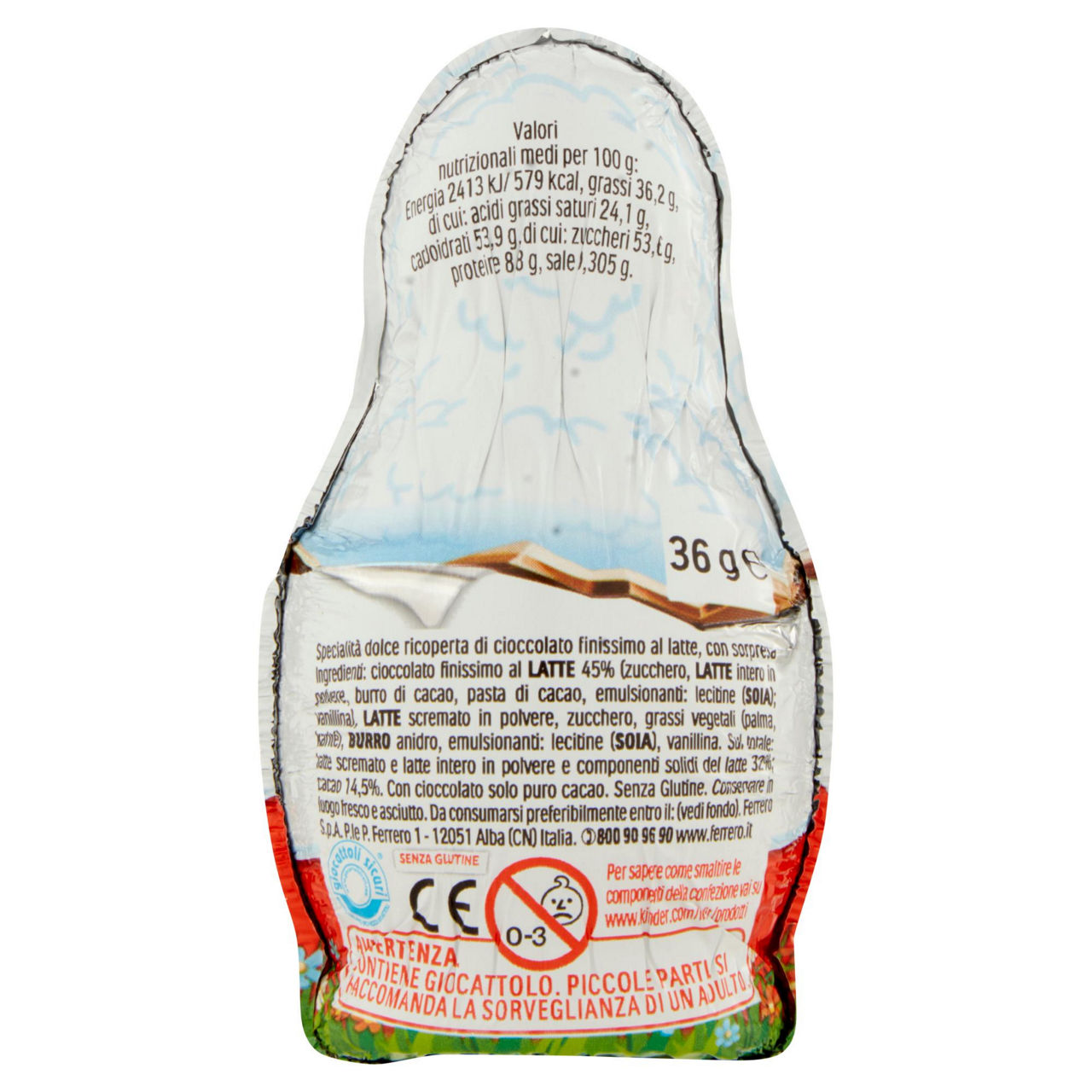 Pecorella di cioccolato cava con sorpresa 36 gr - Immagine 31