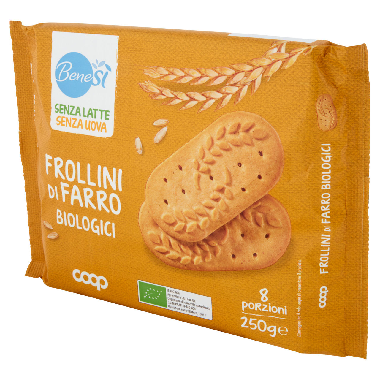 Biscotti frollini al farro bio senza latte e uova 250 gr - Immagine 51