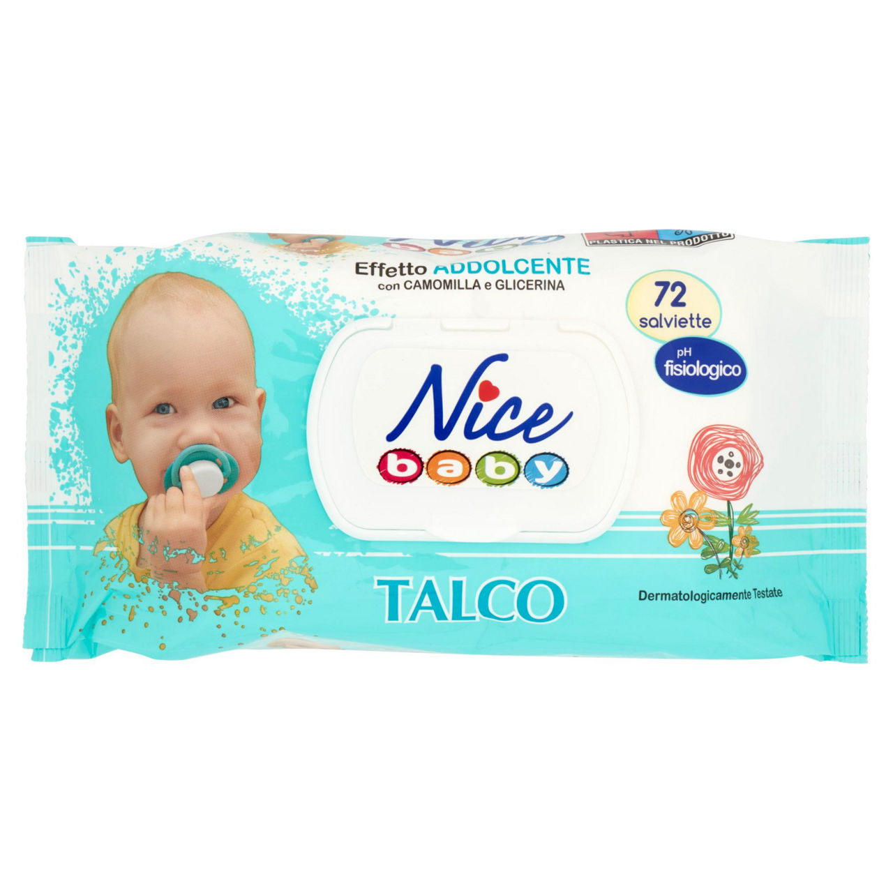 SALVIETTE NICE BABY PZ 72 - Immagine 01