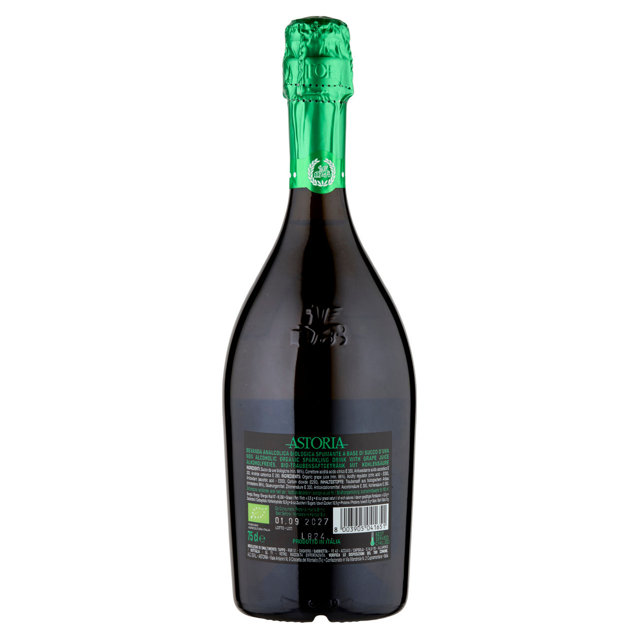 Bevanda analcolica spumante Zerotondo 0% bio 750 ml - Immagine 51