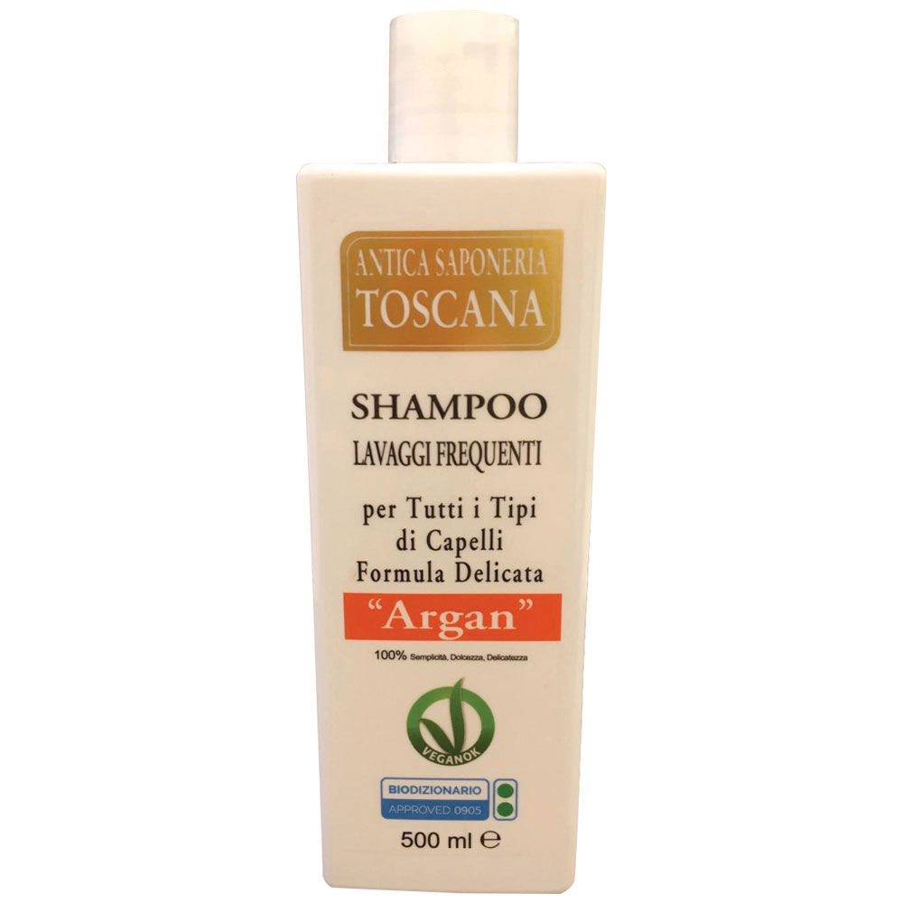 Shampoo argan antica saponeria toscana 500 ml - Immagine 01
