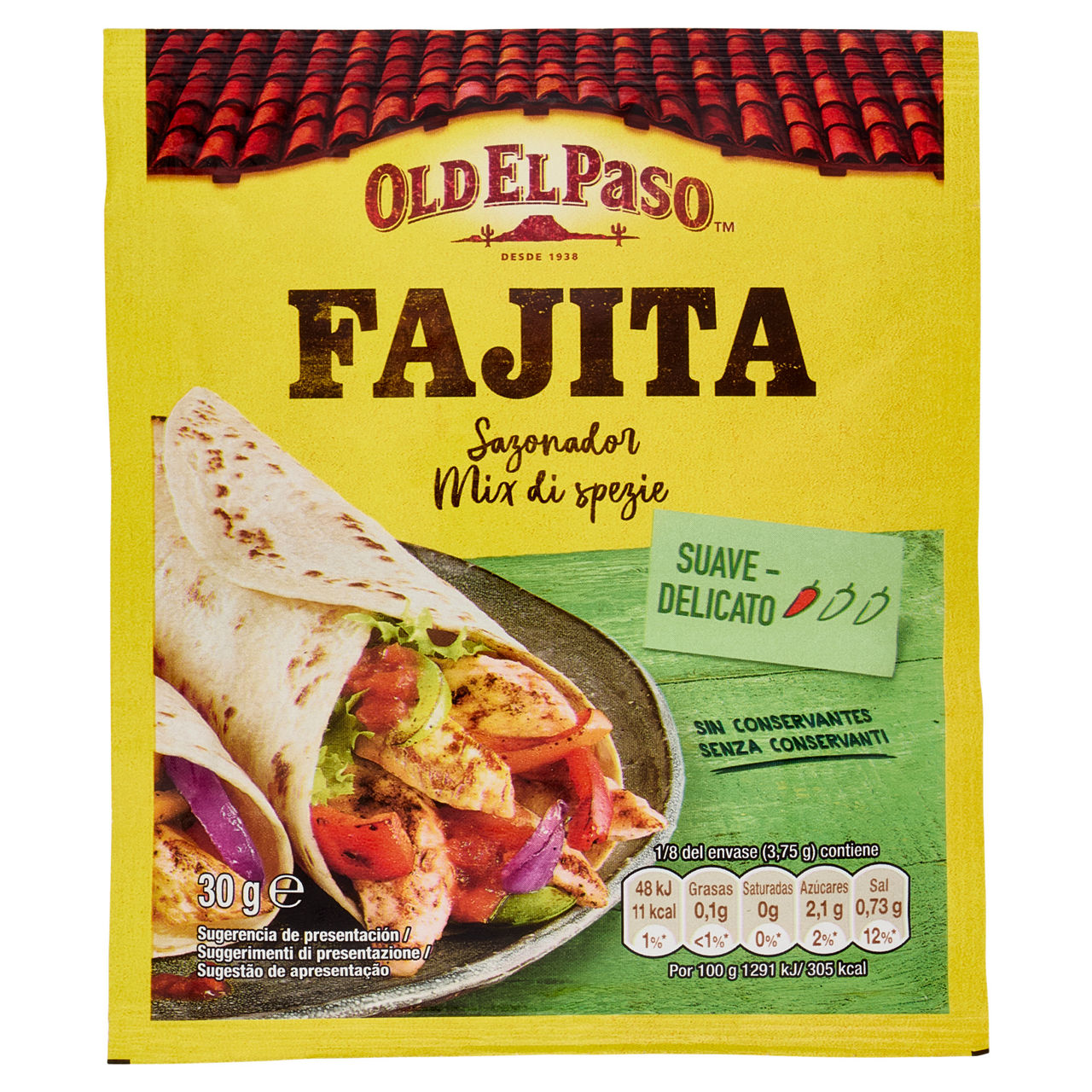 Mix di spezie per fajita 30 gr