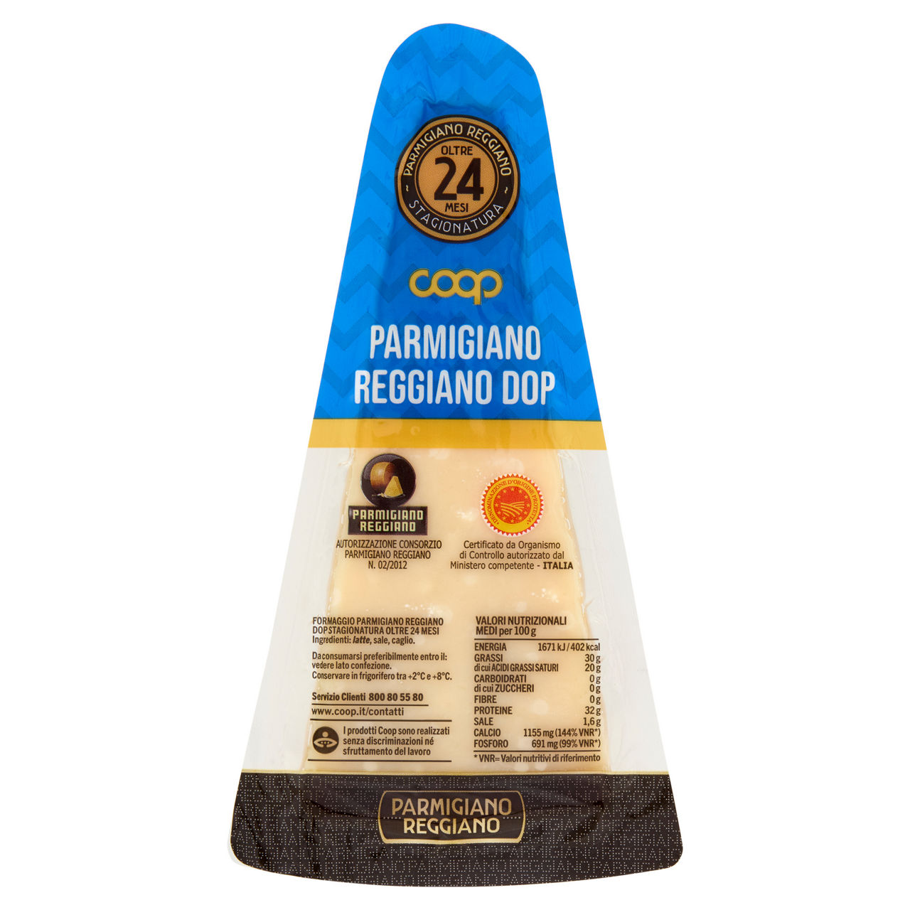 Parmigiano Reggiano DOP oltre 24 mesi 300 gr - Immagine 01