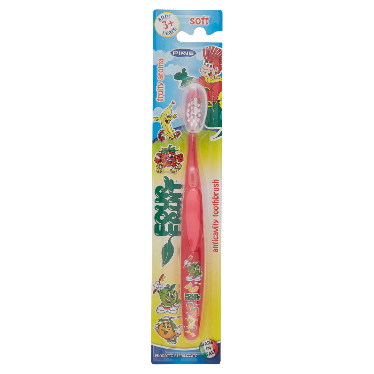 Spazzolino four fruit bimbi morbido 1 pz