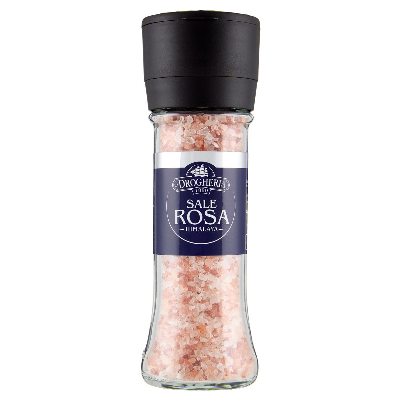 Sale rosa dell'himalaya con tappo macina 190 gr