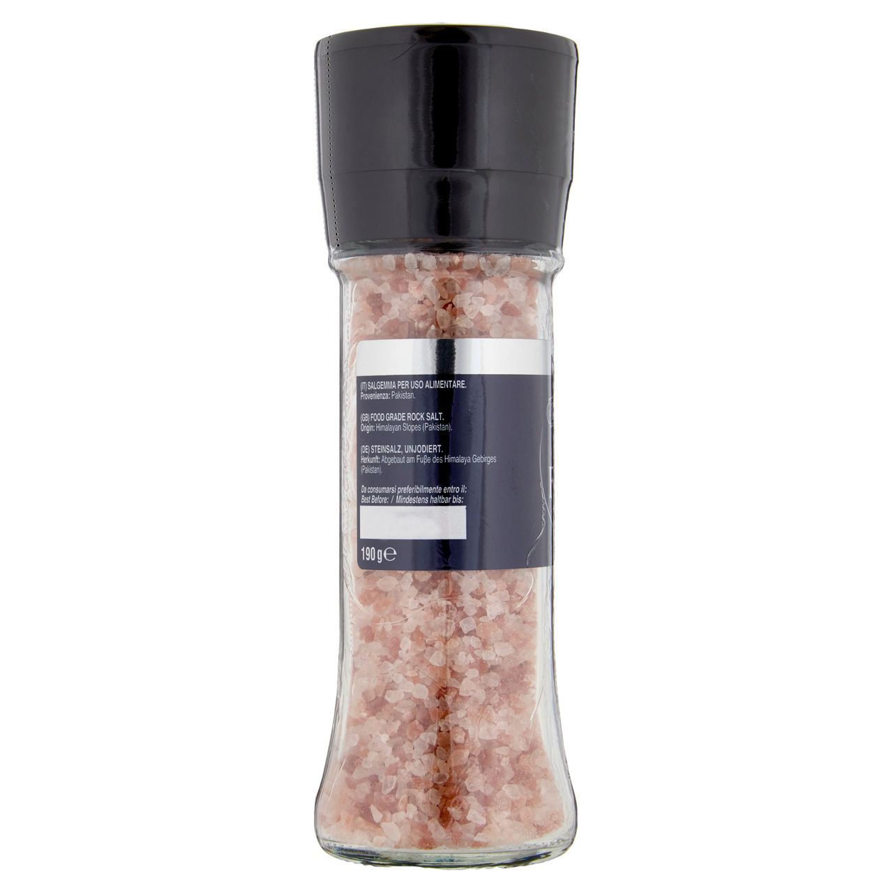 Sale rosa dell'himalaya con tappo macina 190 gr - Immagine 11