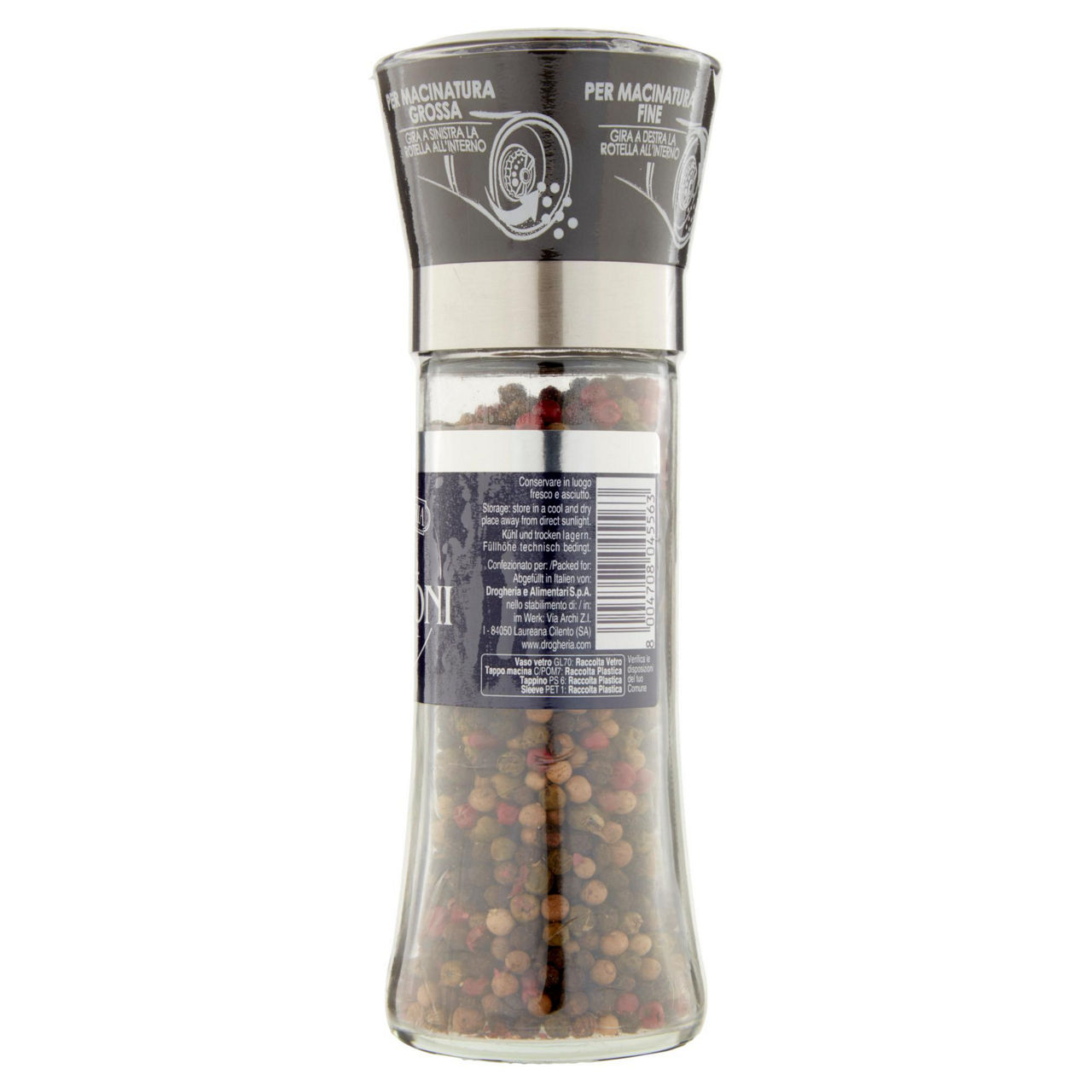 Pepe quattro stagioni in grani con tappo macina 85 gr - Immagine 31