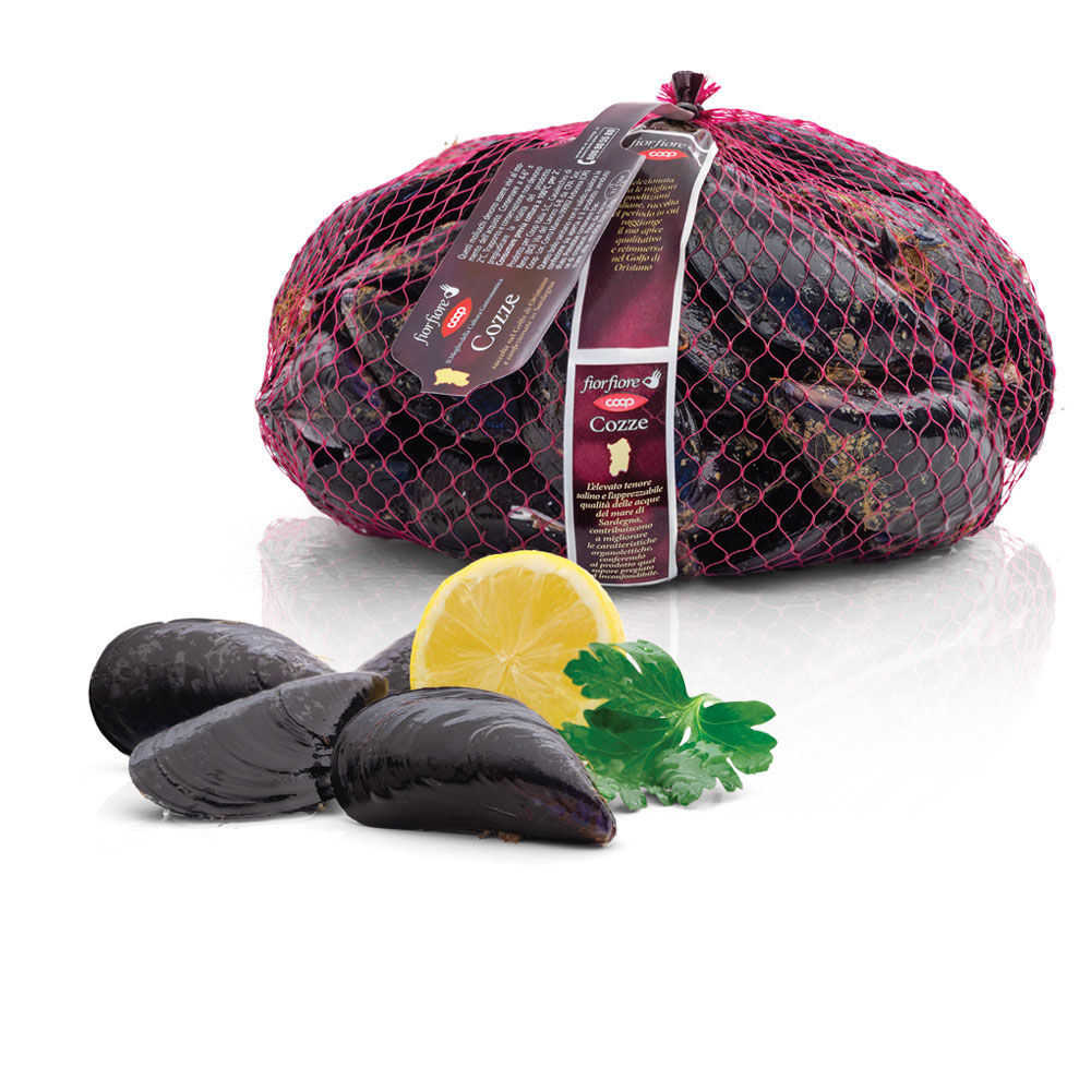 Cozze allevate in Italia