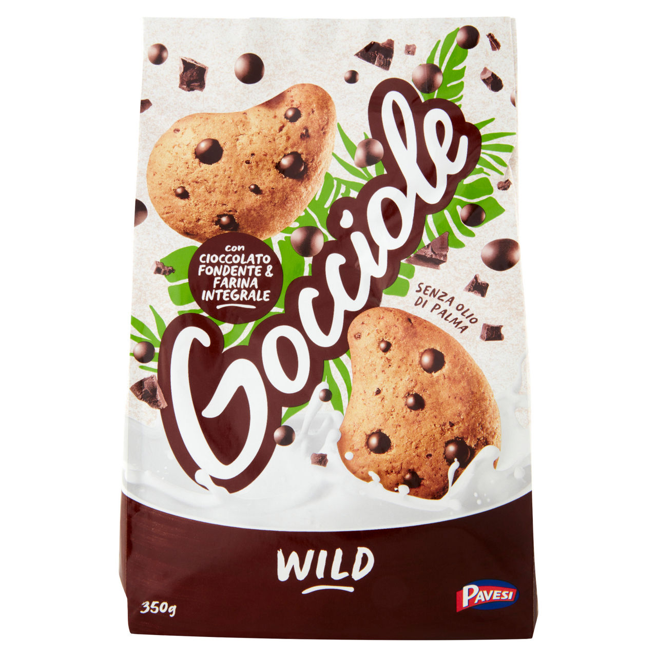 Biscotti Gocciole Wild 350 gr - Immagine 01
