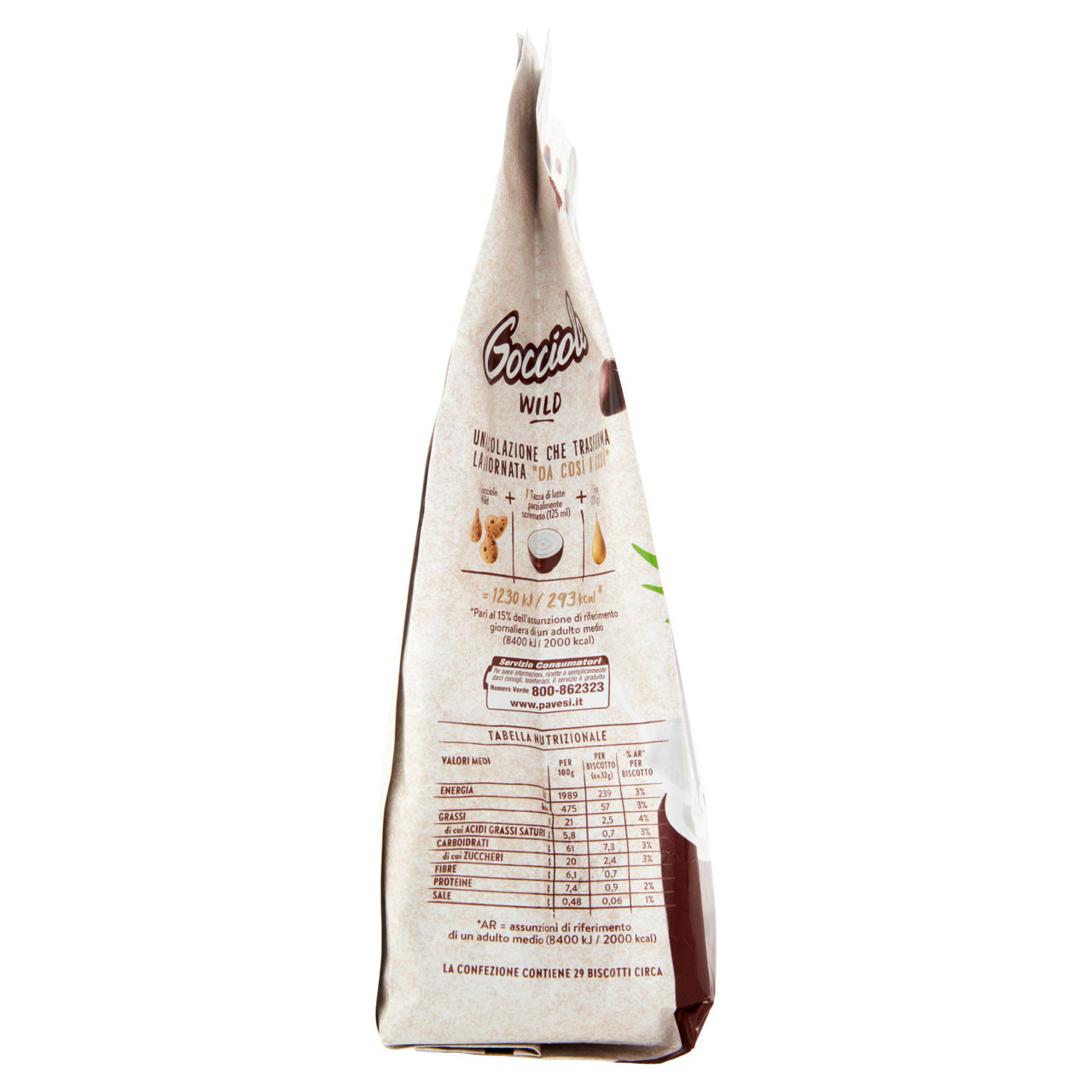 Biscotti Gocciole Wild 350 gr - Immagine 31