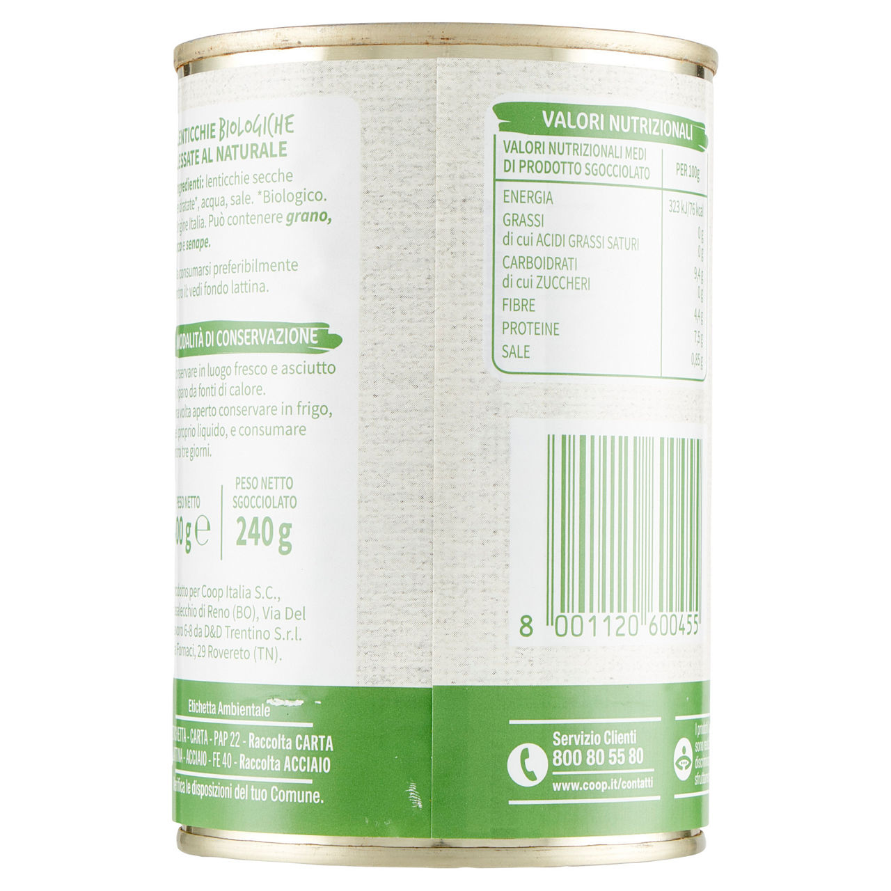 Lenticchie bio 400 gr - Immagine 11