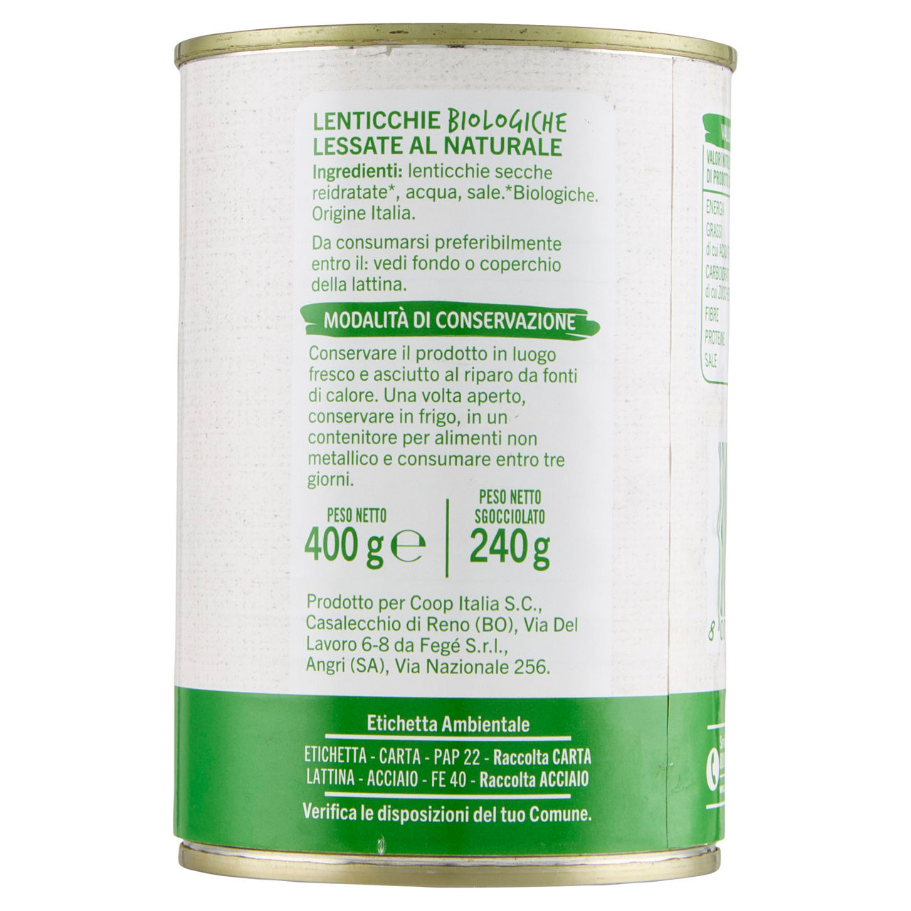 Lenticchie bio 400 gr - Immagine 71