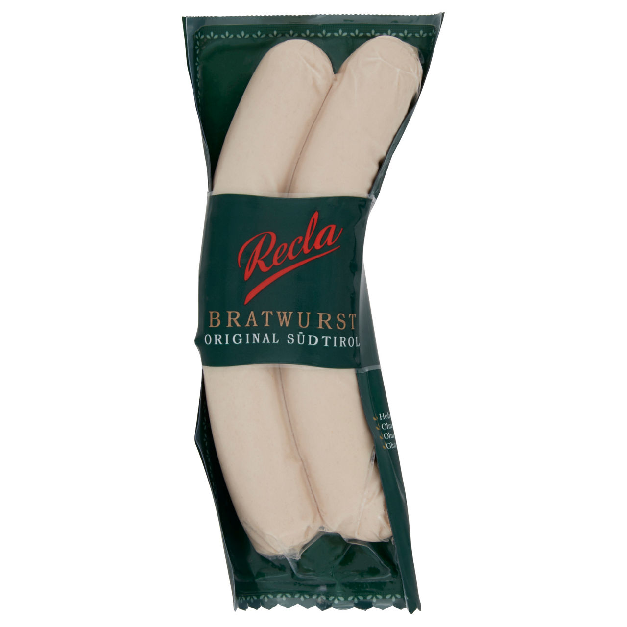 Würstel Bratwurst di suino senza pelle 180 gr - Immagine 01