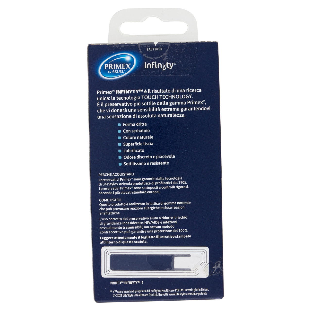 Profilattico primex infinity ultrasottile extralubrificato pz 6 - Immagine 31