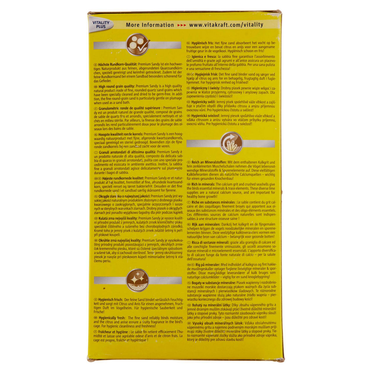 Sabbia per uccelli vitakraft cartone 2 kg. - Immagine 51