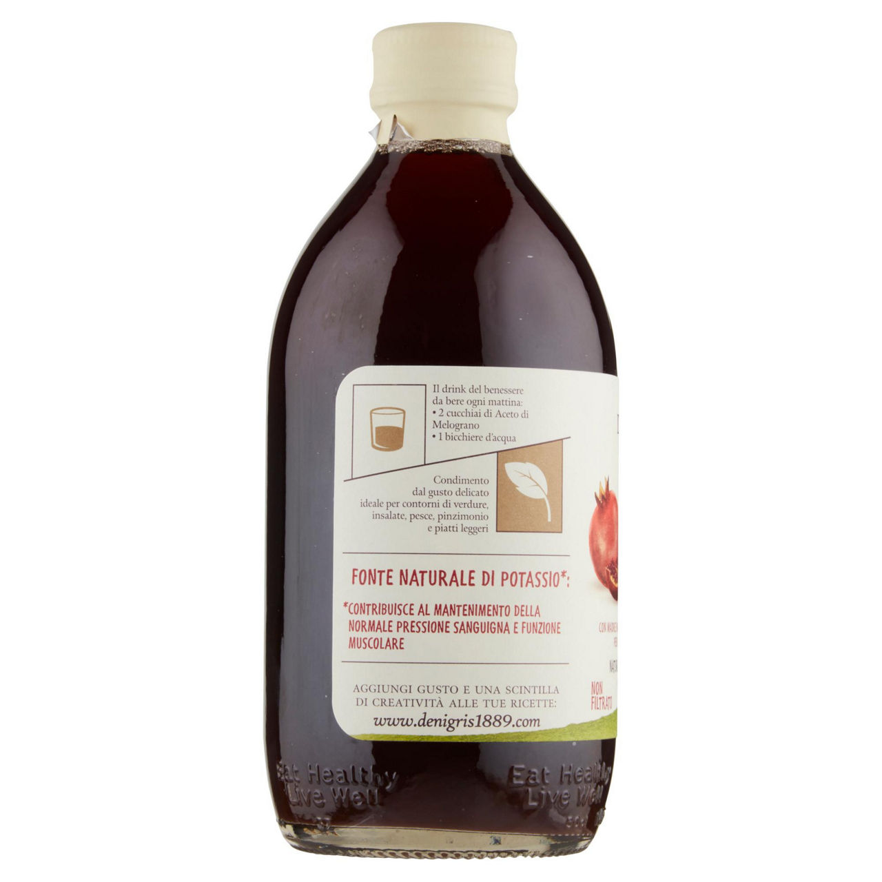 Aceto di melograno biologico de nigris bottiglia ml 500 - Immagine 31