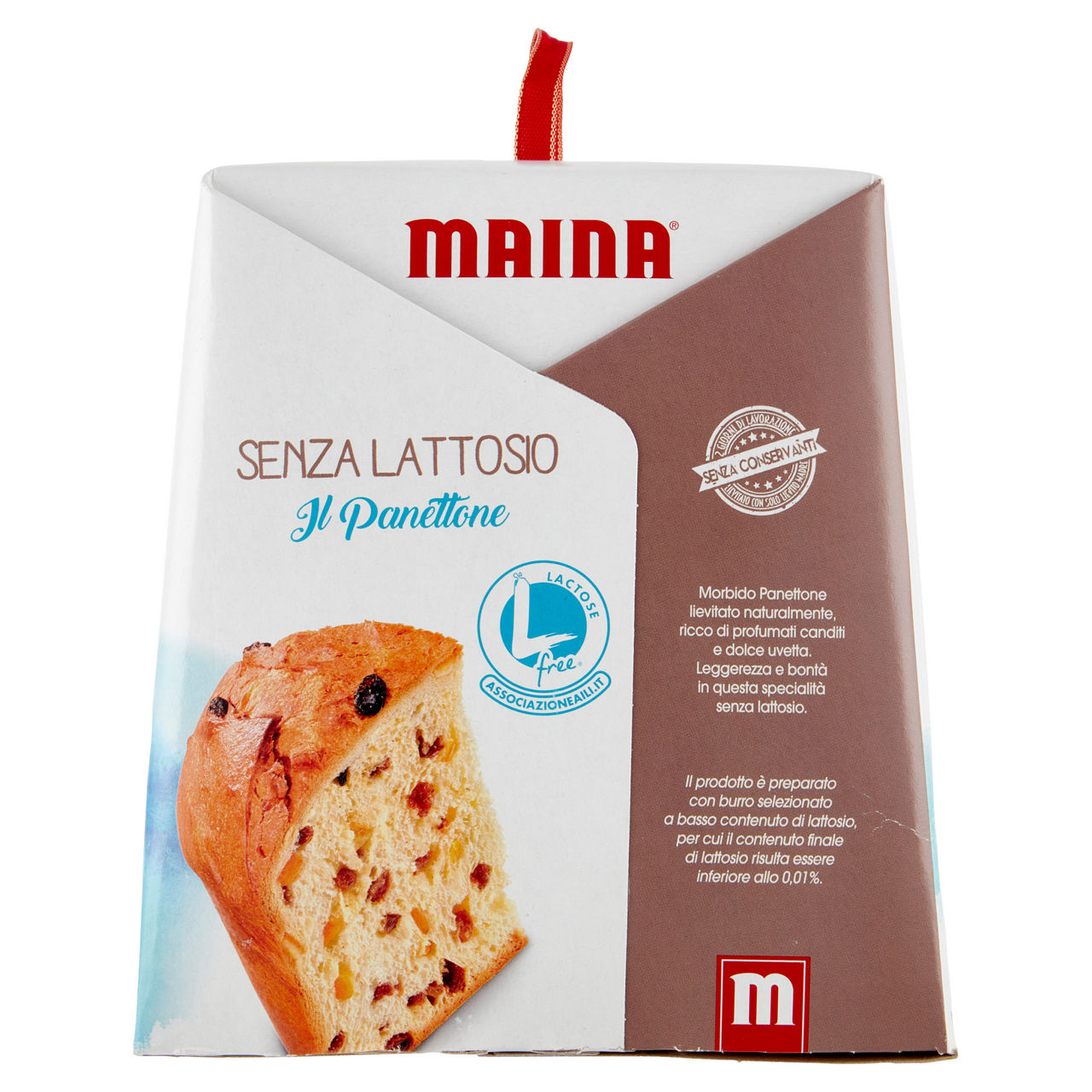 Panettone senza lattosio 750 gr - Immagine 11