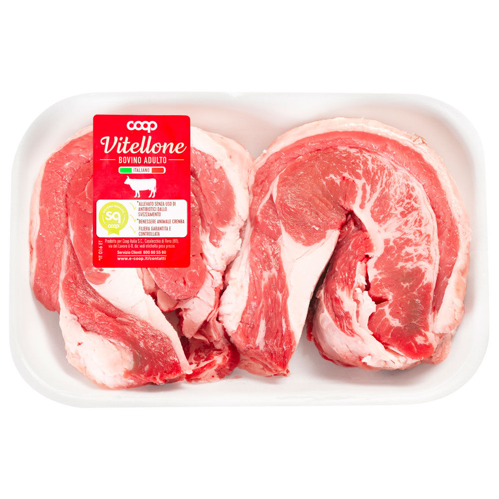 Bollito di bovino adulto senza osso