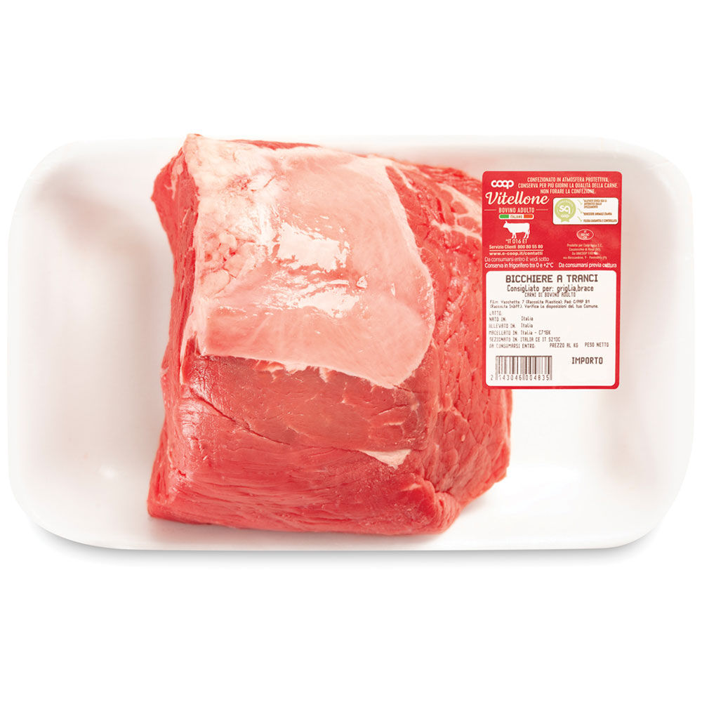 Bicchiere di bovino adulto a tranci - Immagine 01