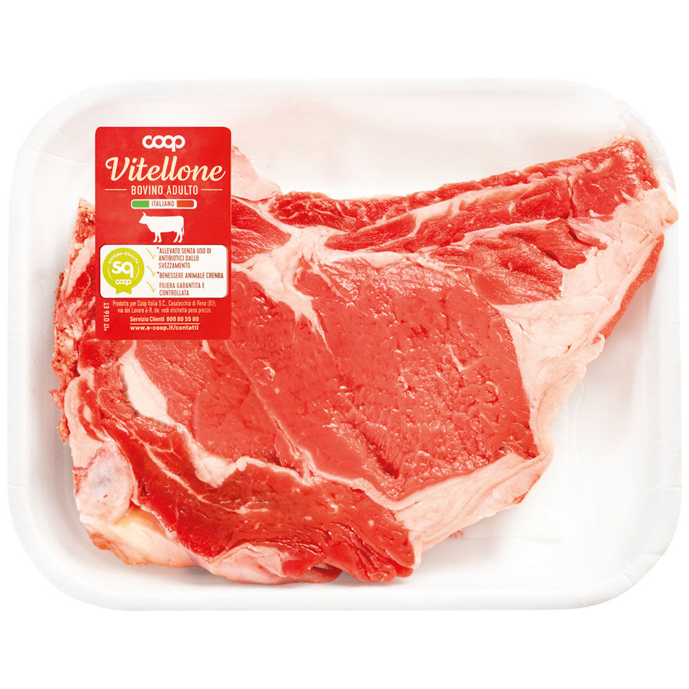 Bistecca costola di bovino adulto - Immagine 01