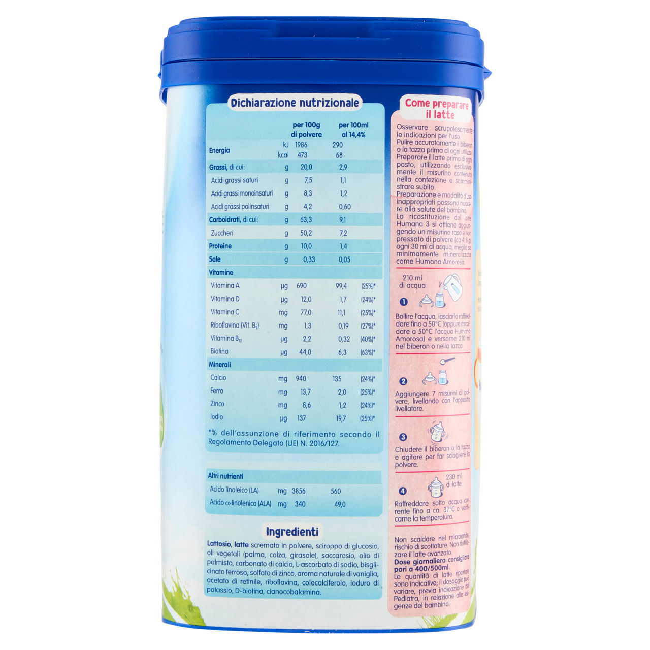 Latte di crescita 3 in polvere 800 gr - Immagine 51
