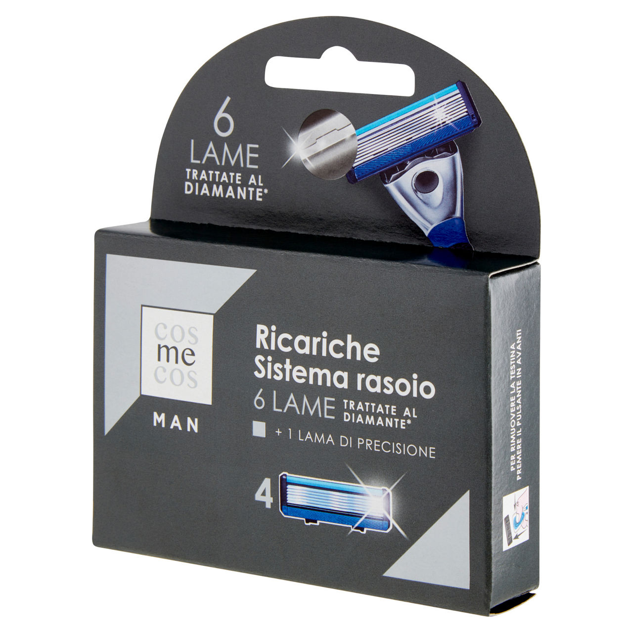 Ricariche sistema sei lame io coop uomo pz 4 - Immagine 11