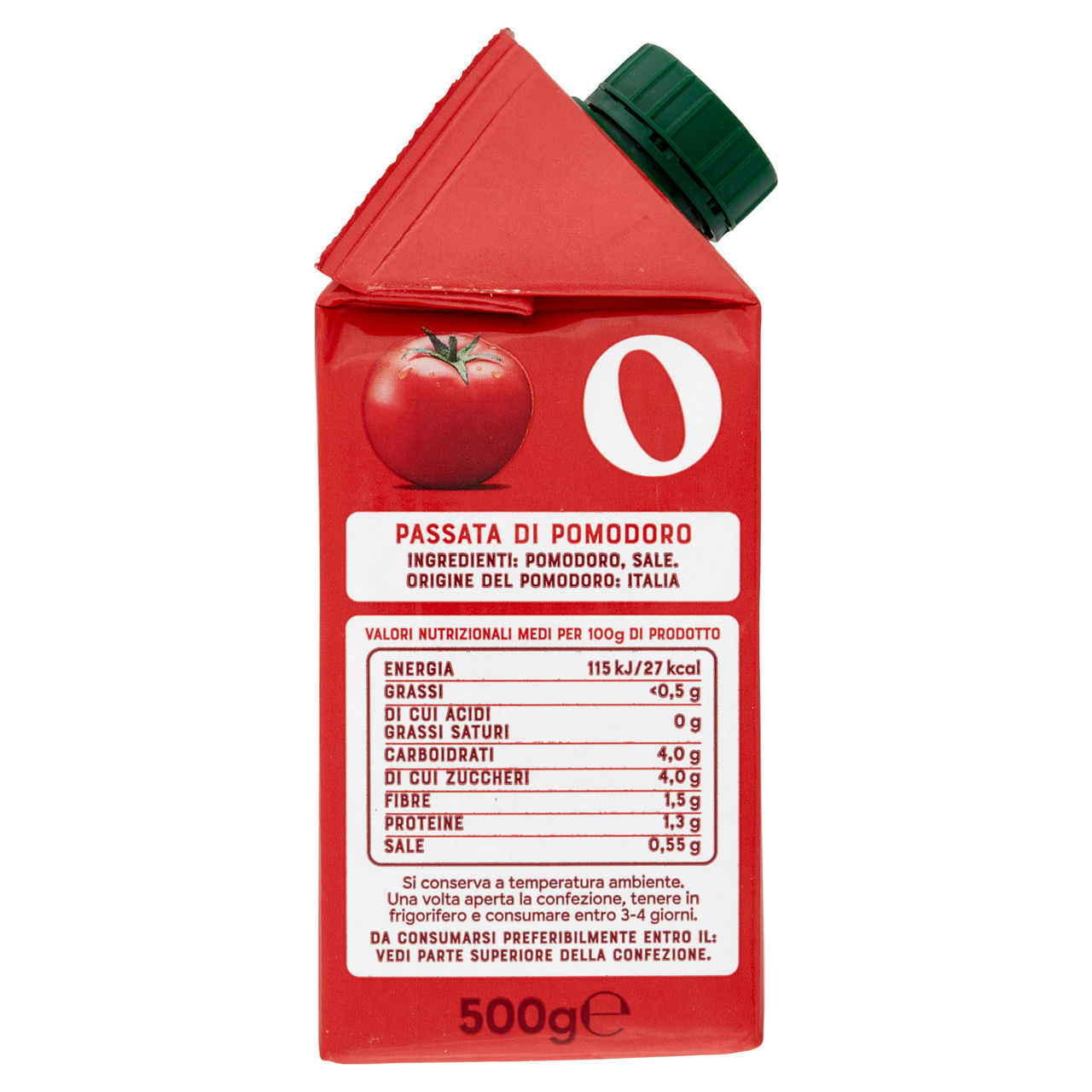 Passata di pomodoro pomì  brick gr 500 - Immagine 11