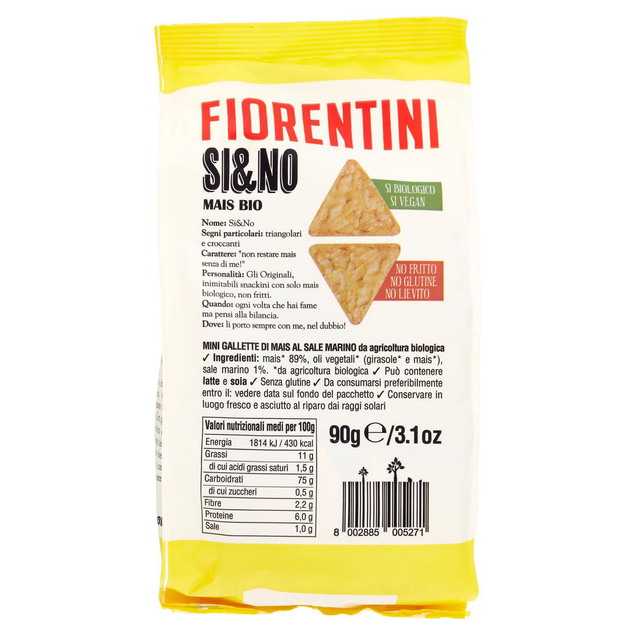 Mini gallette triangolari di mais bio 90 gr - Immagine 31