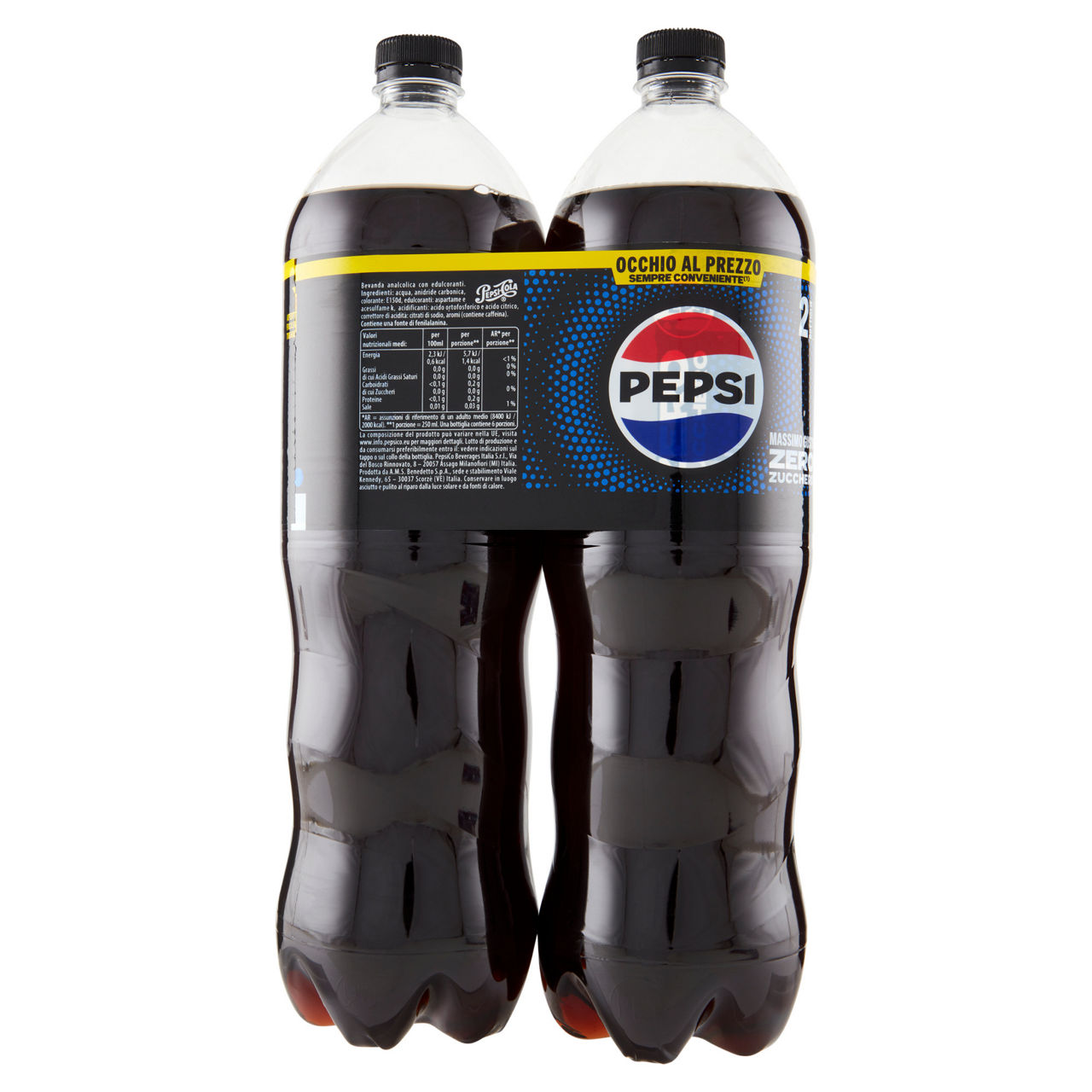 Pepsi max zero 2 pz da 1,5 lt