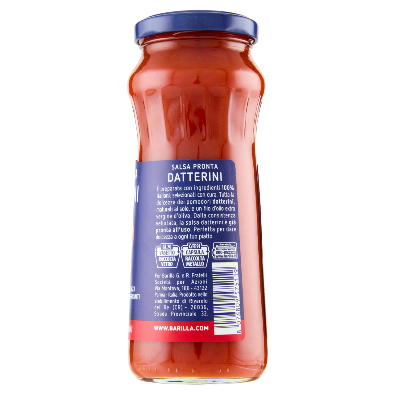 Salsa pronta datterini barilla vaso vetro g 300 - Immagine 51