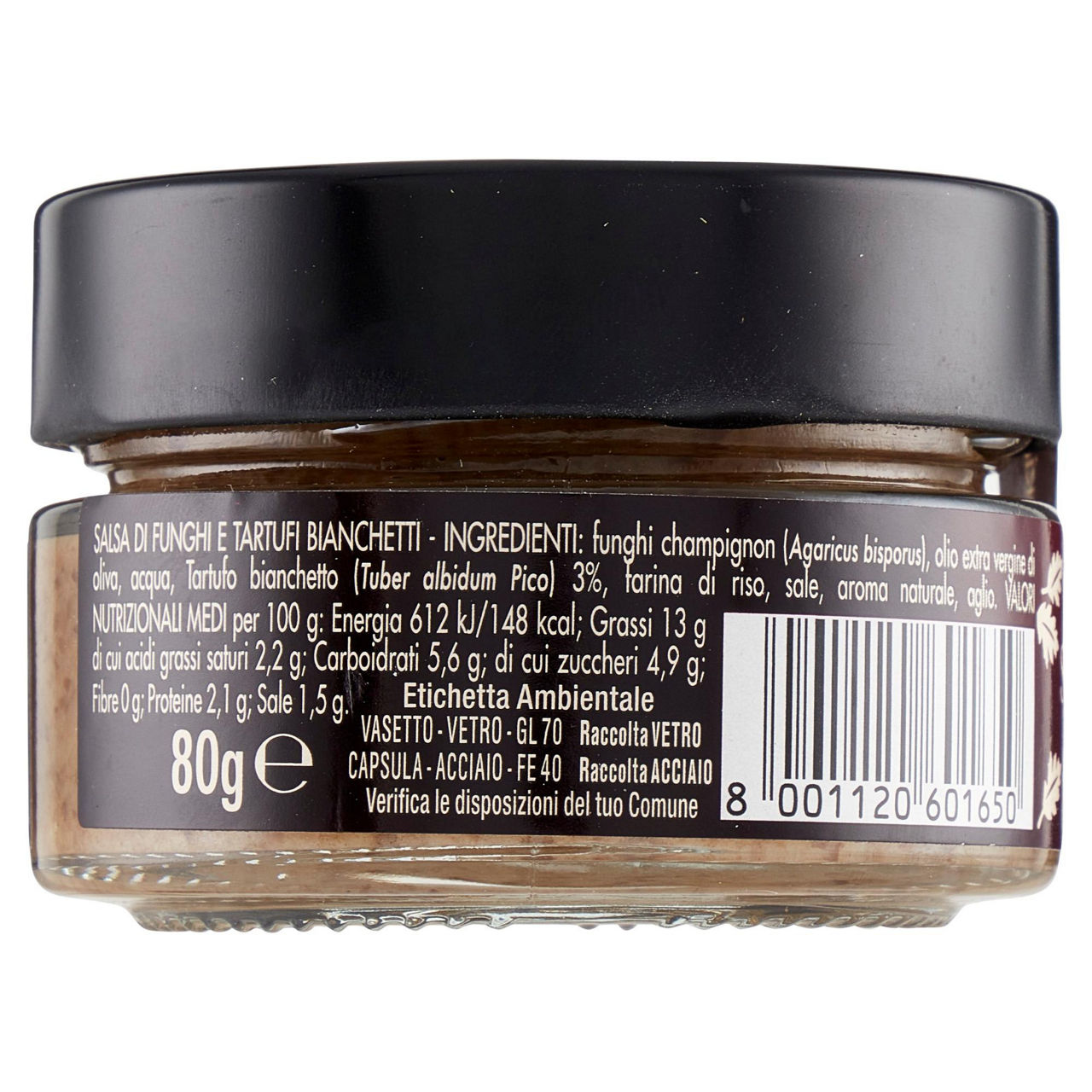 Salsa tartufata con tartufo Bianchetto 80 gr - Immagine 21