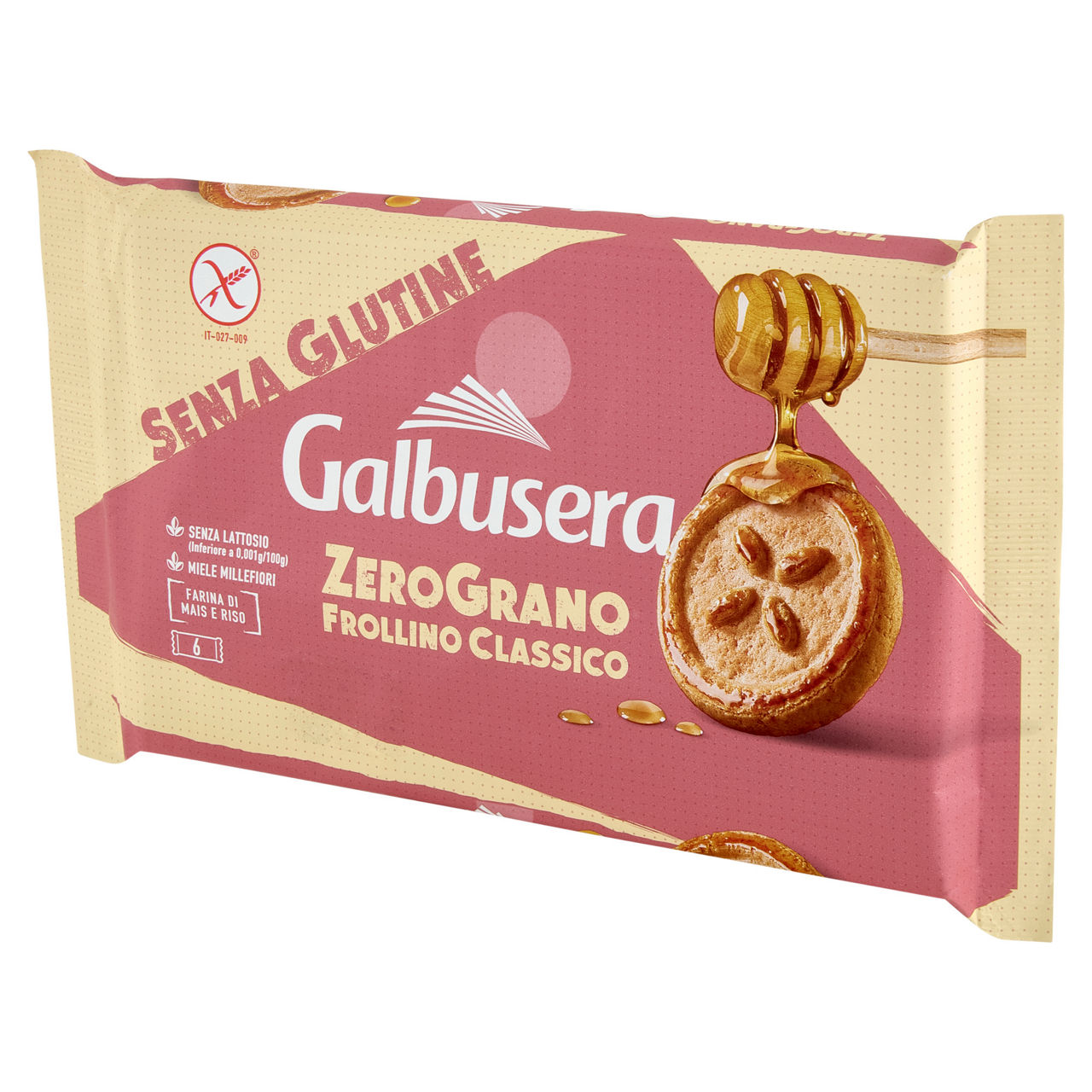 Biscotti frollini con miele millefiori senza glutine 220 gr - Immagine 21