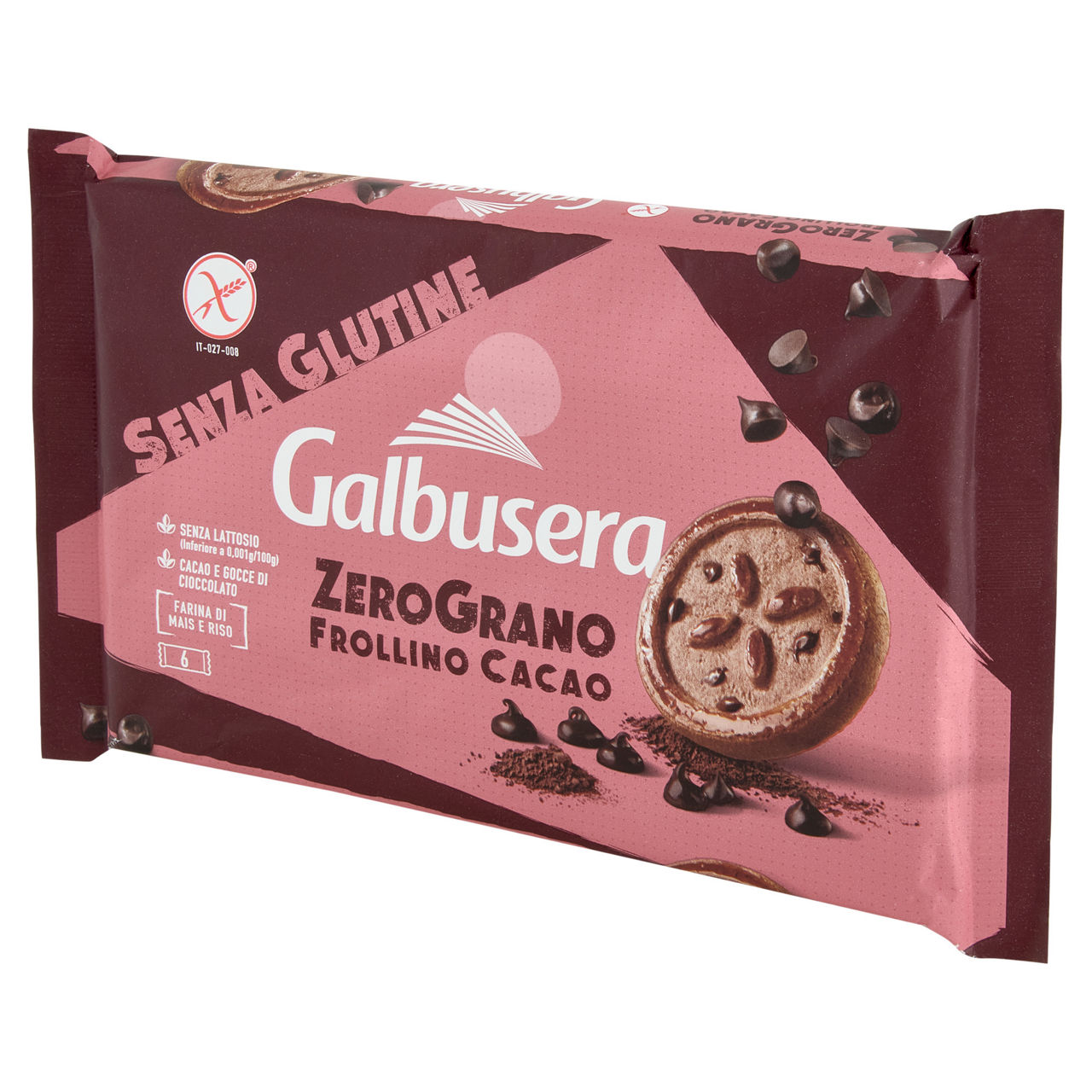 Biscotti frollini con cioccolato e cacao senza glutine 220 gr - Immagine 21