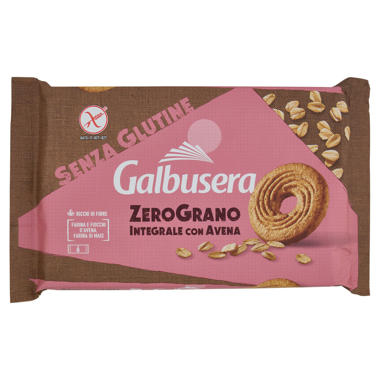 Biscotti frollini integrali senza glutine 220 gr