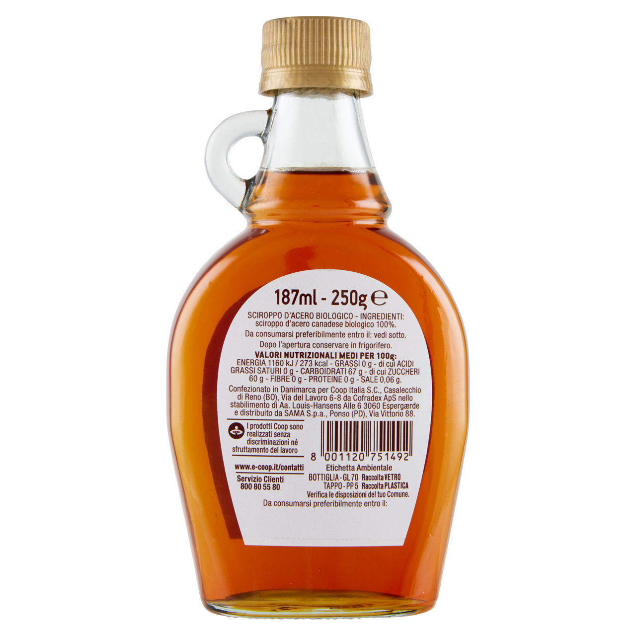 Sciroppo d'acero naturale bio 187 ml - Immagine 11