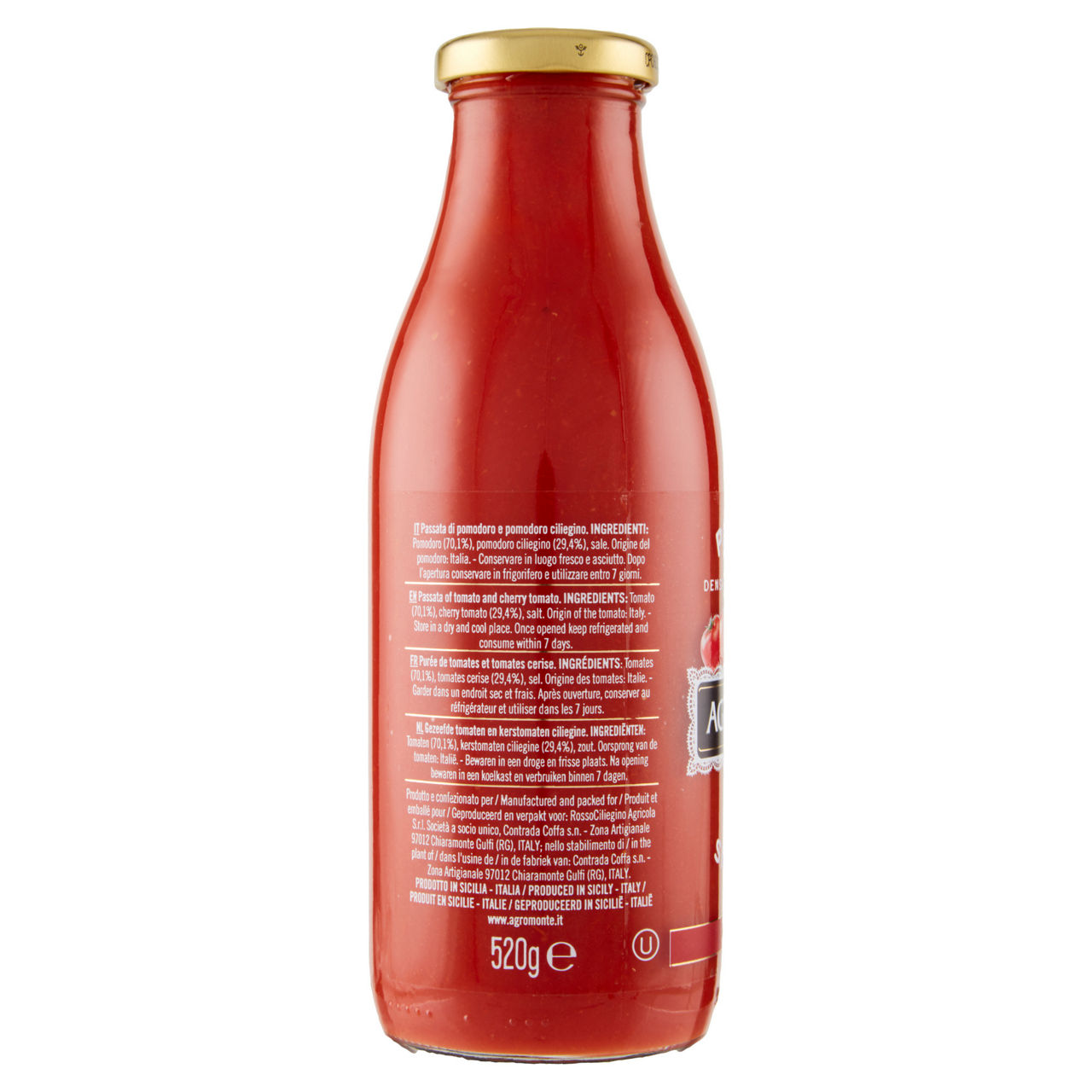 Passata di pomodoro e ciliegino 520 gr - Immagine 21