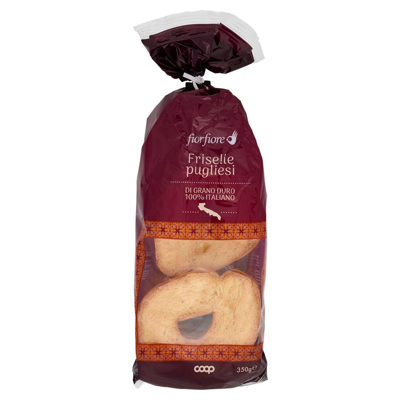 Friselle pugliesi di grano duro 100% italiano 350 gr - Immagine 01