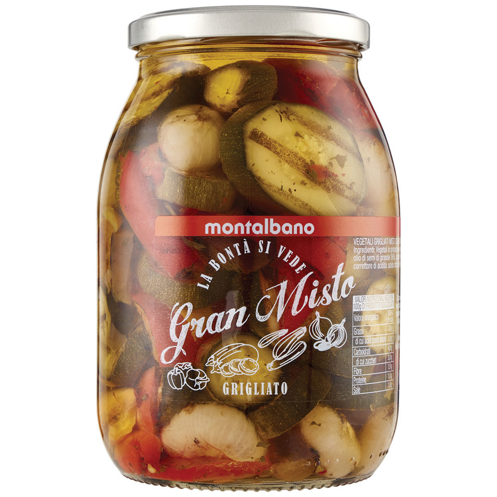 Gran misto di verdure grigliate 980 gr - Immagine 01