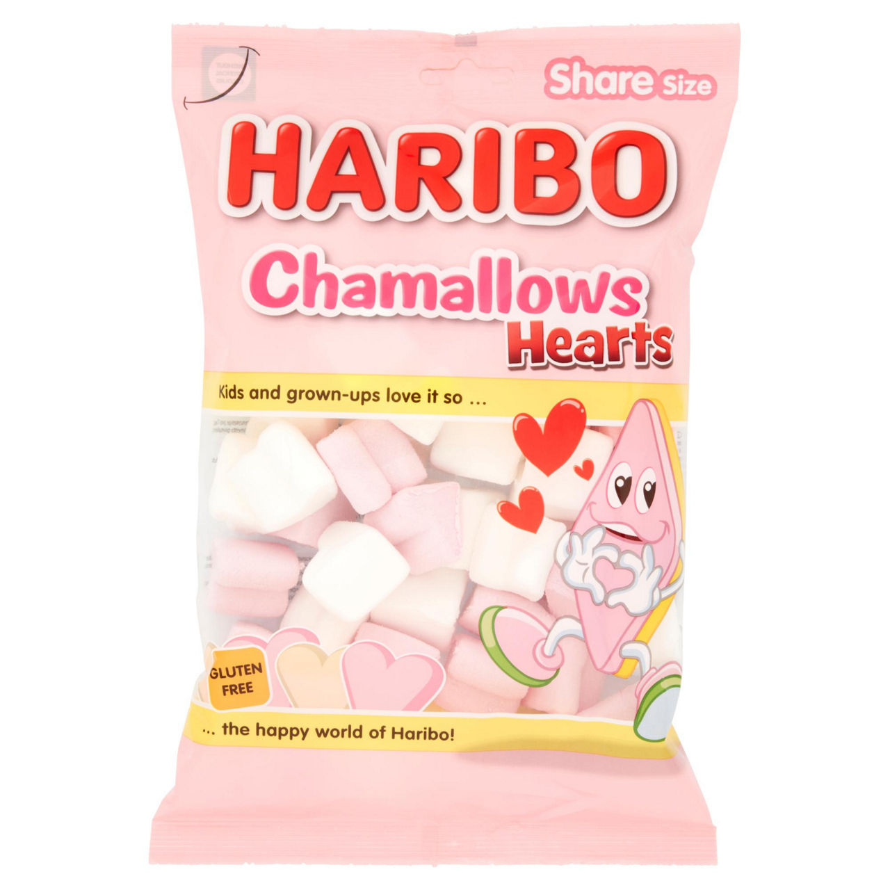 Caramelle gommose Chamallows Hearts 175 gr