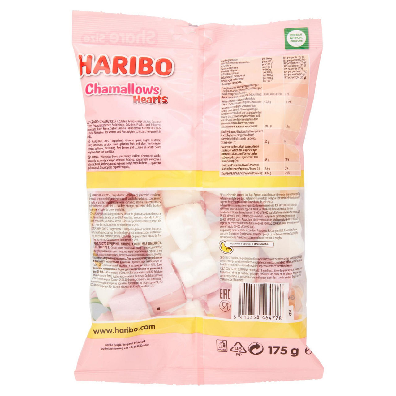 Caramelle gommose Chamallows Hearts 175 gr - Immagine 41
