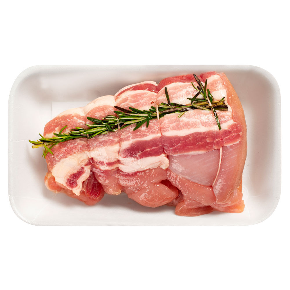 Fesa di tacchino con pancetta e rosmarino - Immagine 01