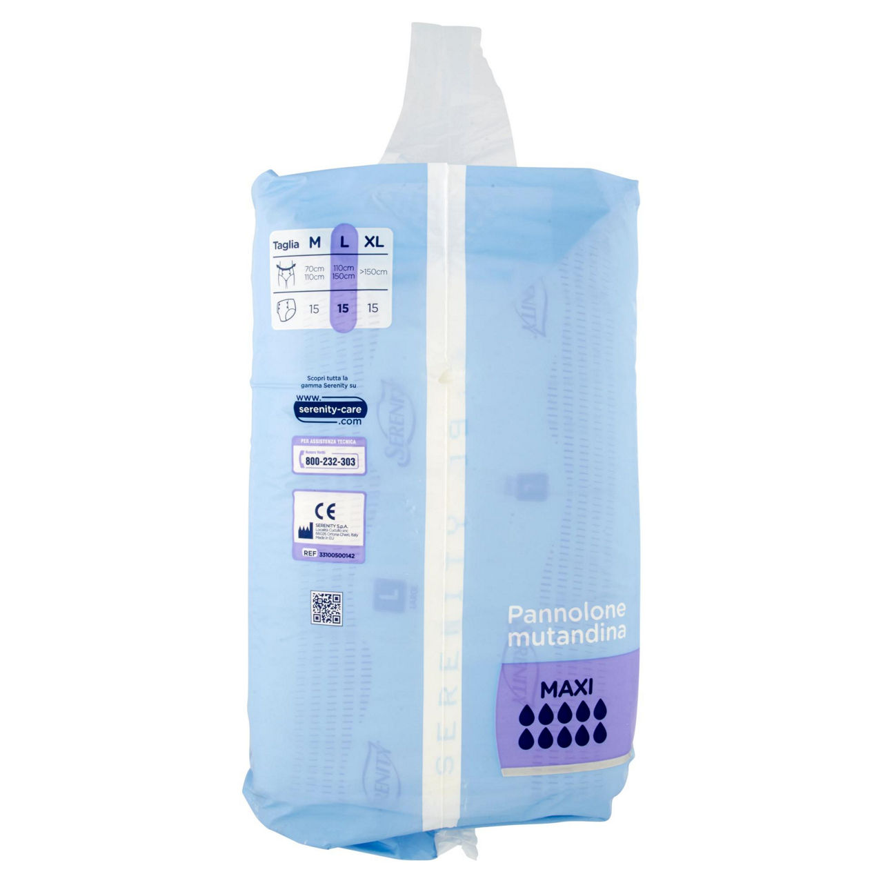 Pannolone serenity mutandina maxi tg l pz.15 - Immagine 31