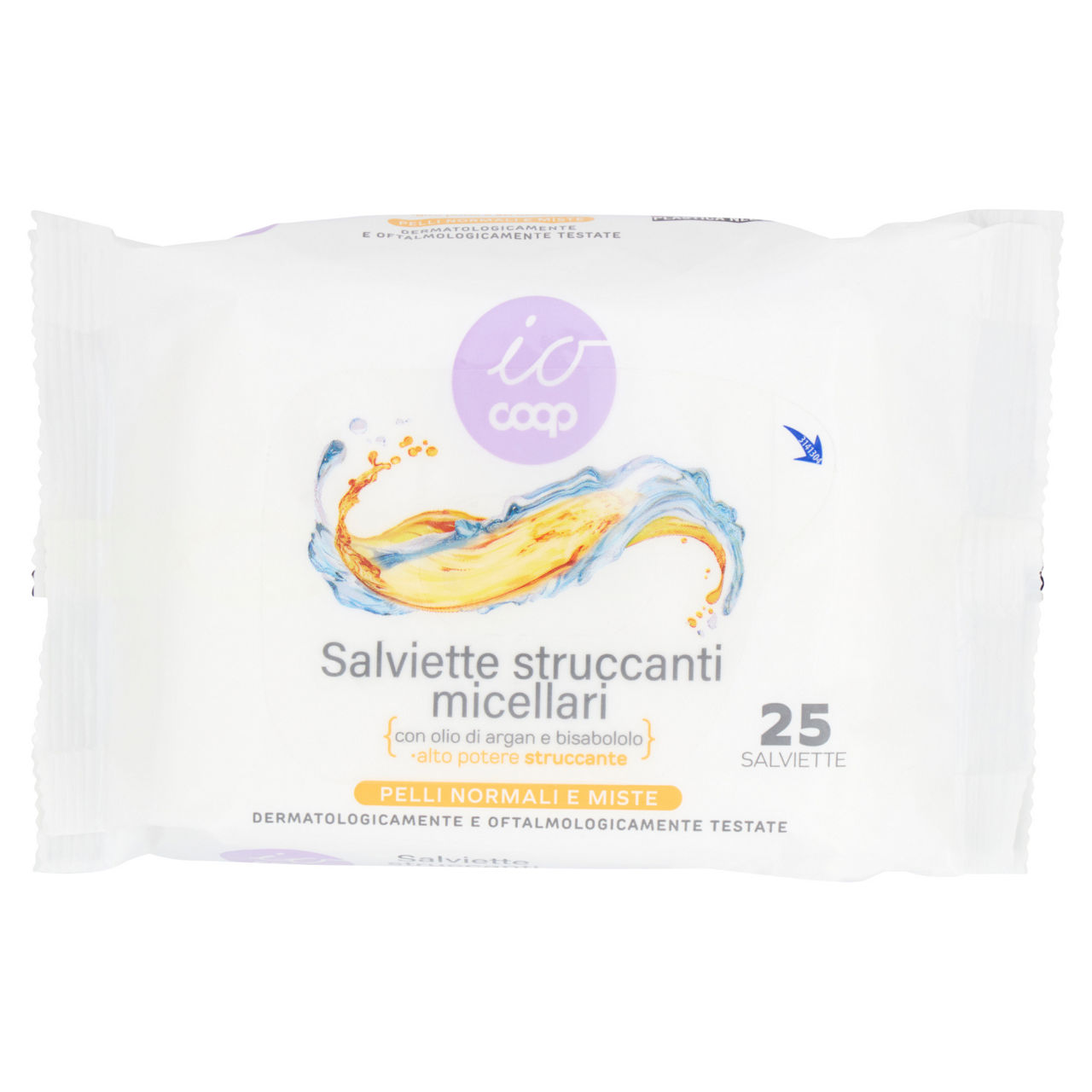 Salviette struccanti micellari io coop pz.25 - Immagine 01
