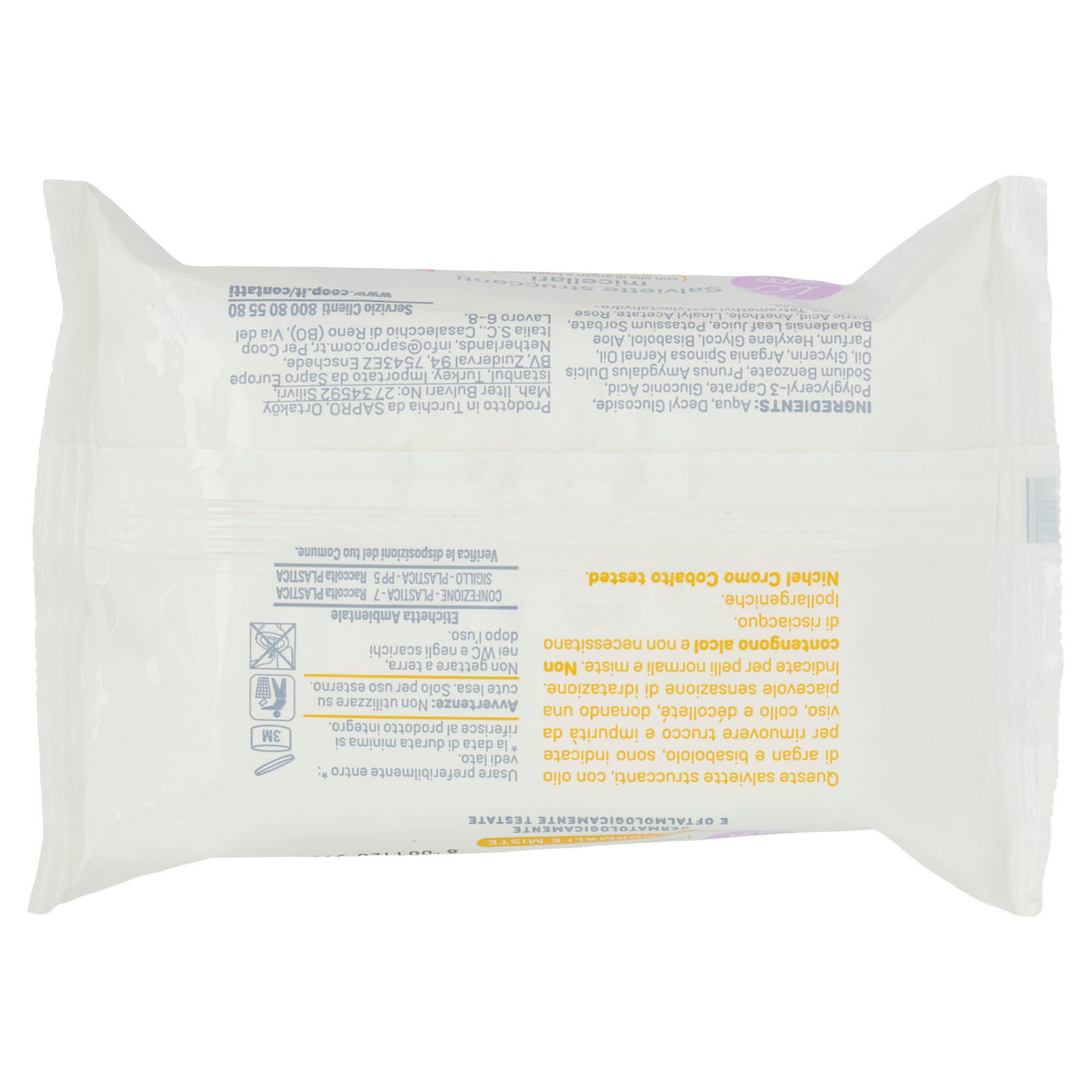 Salviette struccanti micellari io coop pz.25 - 10