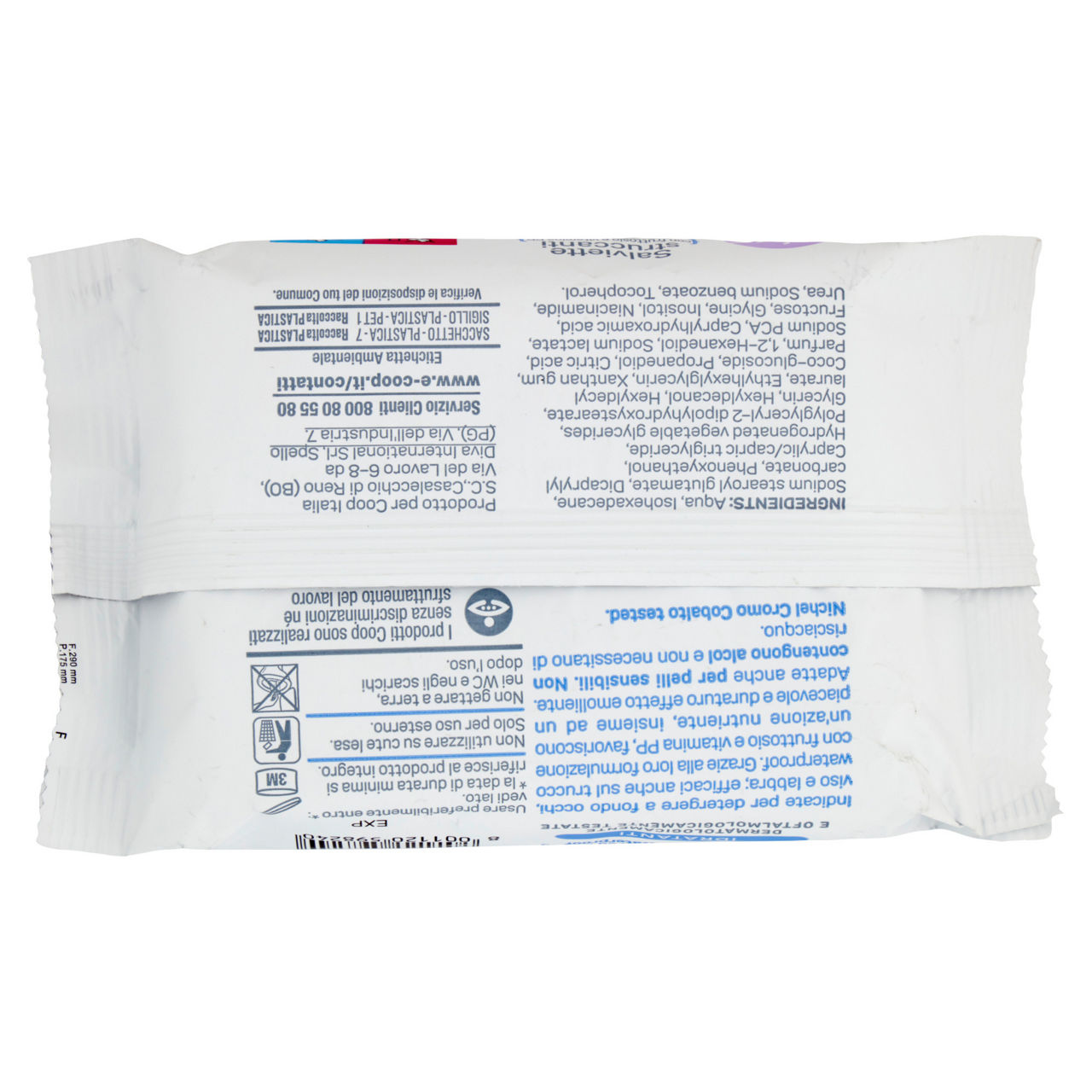 Salviette struccanti  extra idratazione io coop pz.20 - Immagine 11