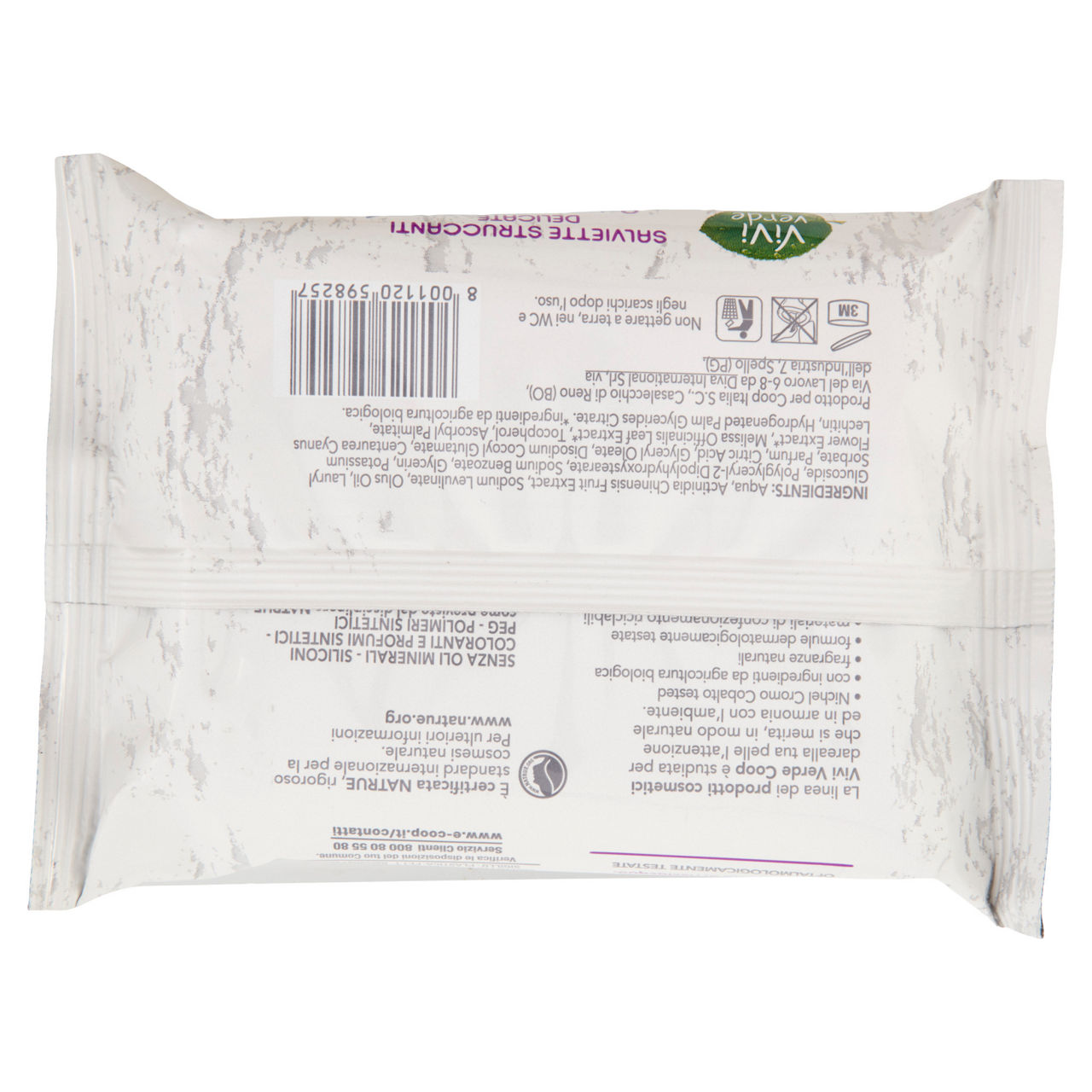 Salviette struccanti delicate vivi verde 20 pz - Immagine 51