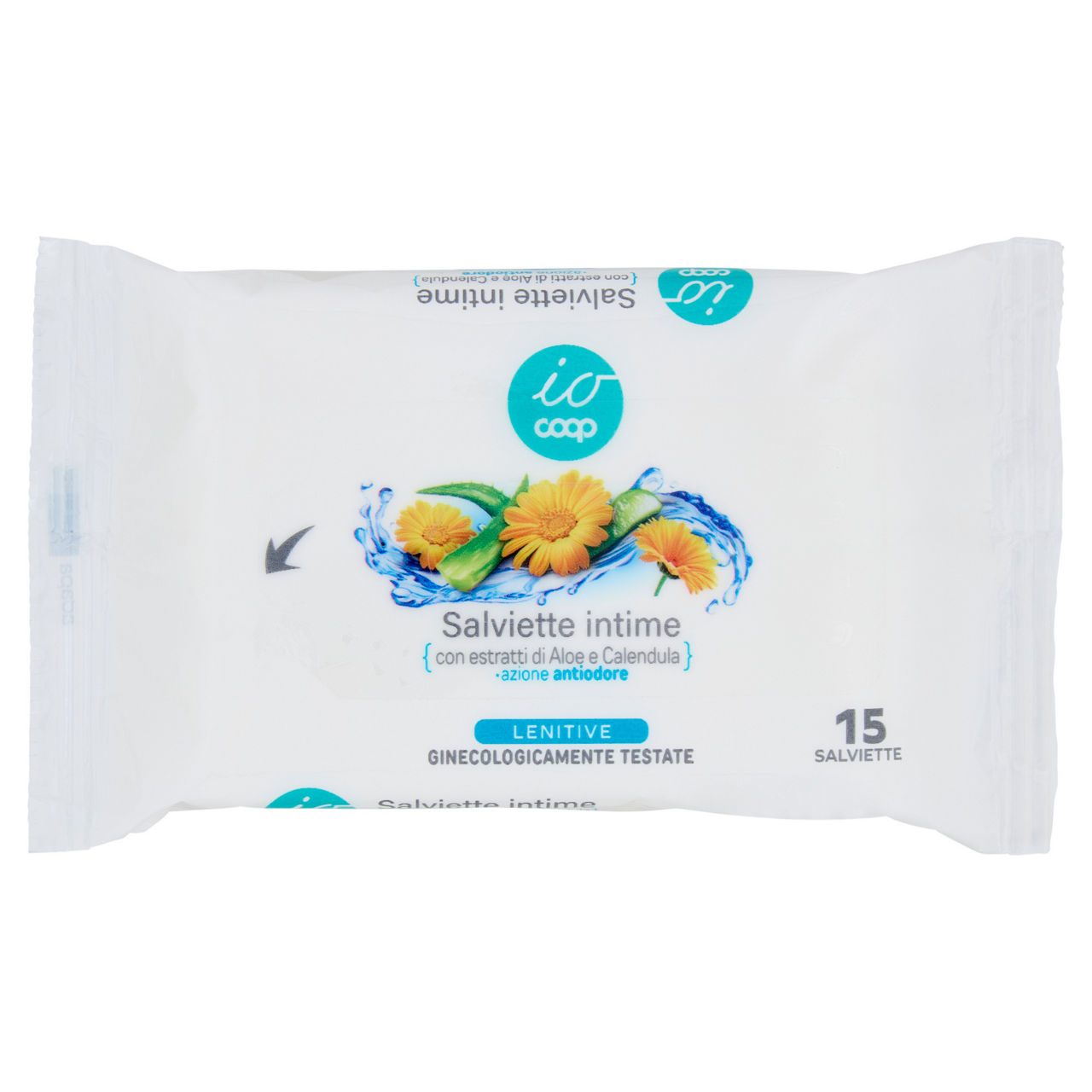 Salviette intime lenitive 15 pz - Immagine 01