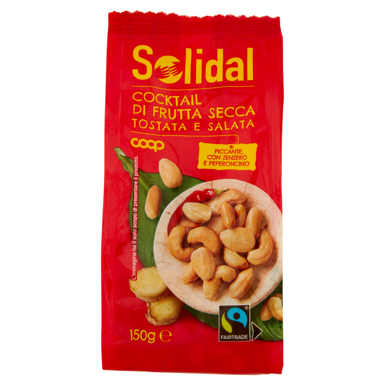 Cocktail frutta secca tostato e salato piccante 150 gr