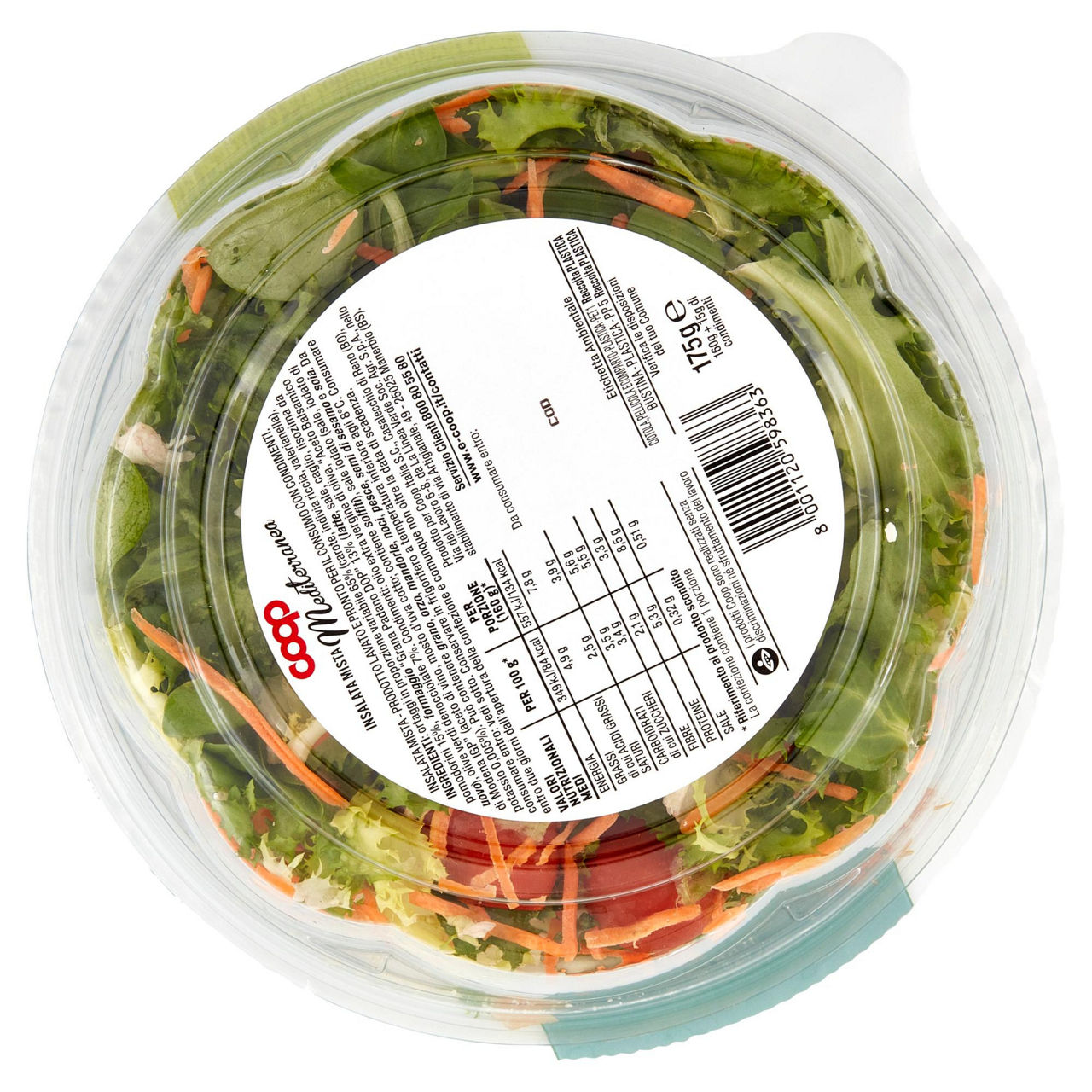 Insalata mista Mediterranea 175 gr - Immagine 21